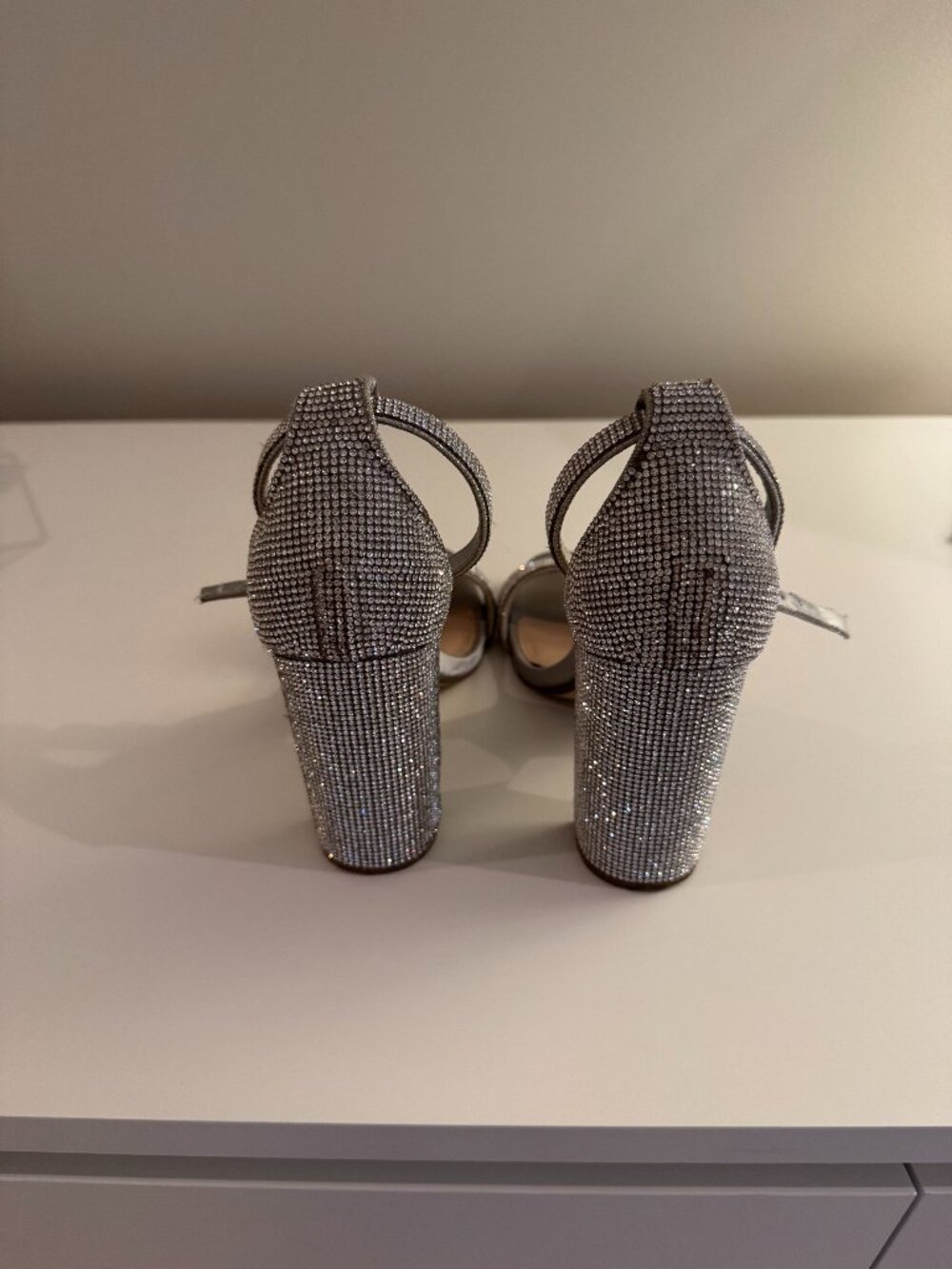 Steve Madden Carrson Rhinestone Heels - Picture 5 of 8